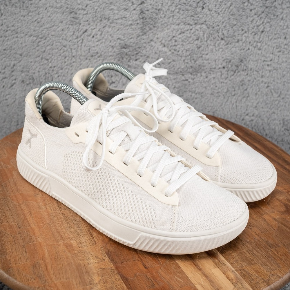 Flux Footwear Adapt Trainer White Mens Size 8.5 Athletic Knit Shoes Sneakers